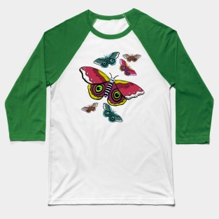 moths Baseball T-Shirt